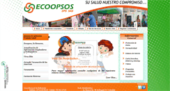 Desktop Screenshot of ecoopsos.com.co