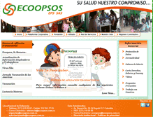 Tablet Screenshot of ecoopsos.com.co